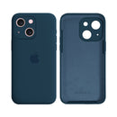 Capinha Celular iPhone 15 Silicone Aveludado com Proteção Câmera