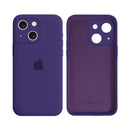 Capinha Celular iPhone 15 Silicone Aveludado com Proteção Câmera