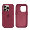 Capinha para iPhone 15 Pro em Silicone com Interior Aveludado