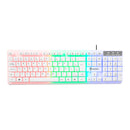 Kit Gamer EG-55 Branco Evolut Teclado Mouse Headset