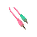 Kit Starter Gamer Combo EG-53 Rosa Evolut RGB Rainbow