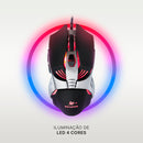 Mouse Gamer E-Sport Peining PEI V5 RGB com fio 7 botões