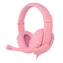 Kit Starter Gamer Combo EG-53 Rosa Evolut RGB Rainbow