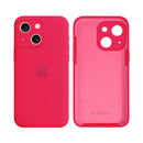 Capinha Celular iPhone 15 Silicone Aveludado com Proteção Câmera