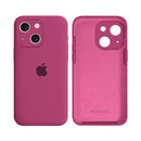 Capinha Celular iPhone 15 Silicone Aveludado com Proteção Câmera