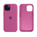 Capinha para iPhone 15 em Silicone com Interior Aveludado