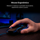Mouse Gamer E-Sport Peining PEI V5 RGB com fio 7 botões