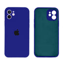 Capinha Celular iPhone 12 Silicone Aveludado com Proteção Câmera