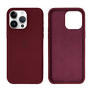 Capinha Silicone Aveludado para iPhone 14 Pro Max