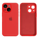 Capinha Celular iPhone 15 Silicone Aveludado com Proteção Câmera