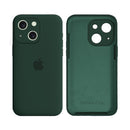 Capinha Celular iPhone 15 Silicone Aveludado com Proteção Câmera