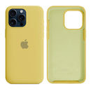 Capinha iPhone 15 Pro Max em Silicone com Interior Aveludado