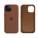 Capinha para iPhone 15 em Silicone com Interior Aveludado