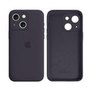 Capinha Celular iPhone 15 Silicone Aveludado com Proteção Câmera