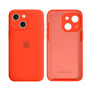 Capinha Celular iPhone 15 Silicone Aveludado com Proteção Câmera