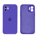 Capinha Celular iPhone 12 Silicone Aveludado com Proteção Câmera