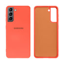 Capinha Celular Galaxy S21 Silicone Cover Aveludado