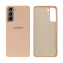 Capinha Celular Galaxy S21 Silicone Cover Aveludado