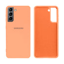 Capinha Celular Galaxy S21 Silicone Cover Aveludado