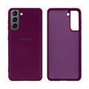 Capinha Celular Galaxy S21 Silicone Cover Aveludado