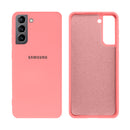 Capinha Celular Galaxy S21 Silicone Cover Aveludado