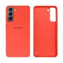 Capinha Celular Galaxy S21 Silicone Cover Aveludado