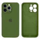 Capinha Celular iPhone 13 Pro Max Silicone Aveludado com Proteção Câmera