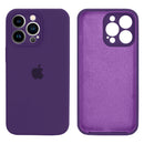 Capinha Celular iPhone 13 Pro Max Silicone Aveludado com Proteção Câmera