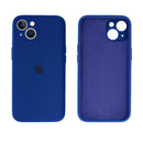 Capinha Celular iPhone 14 Silicone Aveludado com Proteção Câmera
