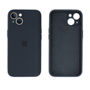 Capinha Celular iPhone 14 Silicone Aveludado com Proteção Câmera