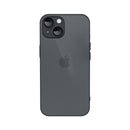 Capinha Celular Para iPhone 13 Silicone Vidro Fosco com Lentes de Safira