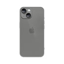 Capinha Celular Para iPhone 13 Silicone Vidro Fosco com Lentes de Safira