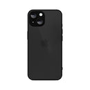 Capinha Celular Para iPhone 13 Silicone Vidro Fosco com Lentes de Safira
