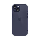 Capinha Celular Para iPhone 13 Silicone Vidro Fosco com Lentes de Safira