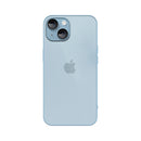 Capinha Celular Para iPhone 13 Silicone Vidro Fosco com Lentes de Safira