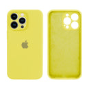 Capinha Celular iPhone 13 Pro Silicone Aveludado com Proteção Câmera