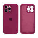 Capinha Celular iPhone 13 Pro Silicone Aveludado com Proteção Câmera