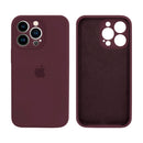 Capinha Celular iPhone 13 Pro Silicone Aveludado com Proteção Câmera