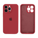 Capinha Celular iPhone 13 Pro Silicone Aveludado com Proteção Câmera