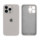 Capinha Celular iPhone 13 Pro Silicone Aveludado com Proteção Câmera