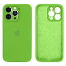 Capinha Celular iPhone 13 Pro Max Silicone Aveludado com Proteção Câmera