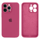 Capinha Celular iPhone 13 Pro Max Silicone Aveludado com Proteção Câmera
