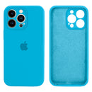 Capinha Celular iPhone 13 Pro Max Silicone Aveludado com Proteção Câmera