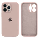 Capinha Celular iPhone 13 Pro Max Silicone Aveludado com Proteção Câmera