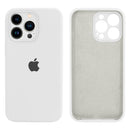 Capinha Celular iPhone 13 Pro Max Silicone Aveludado com Proteção Câmera