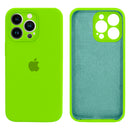 Capinha Celular iPhone 13 Pro Max Silicone Aveludado com Proteção Câmera