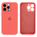 Capinha Celular iPhone 13 Pro Max Silicone Aveludado com Proteção Câmera