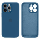 Capinha Celular iPhone 13 Pro Max Silicone Aveludado com Proteção Câmera