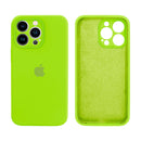 Capinha Celular iPhone 13 Pro Silicone Aveludado com Proteção Câmera
