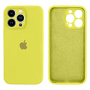Capinha Celular iPhone 13 Pro Max Silicone Aveludado com Proteção Câmera